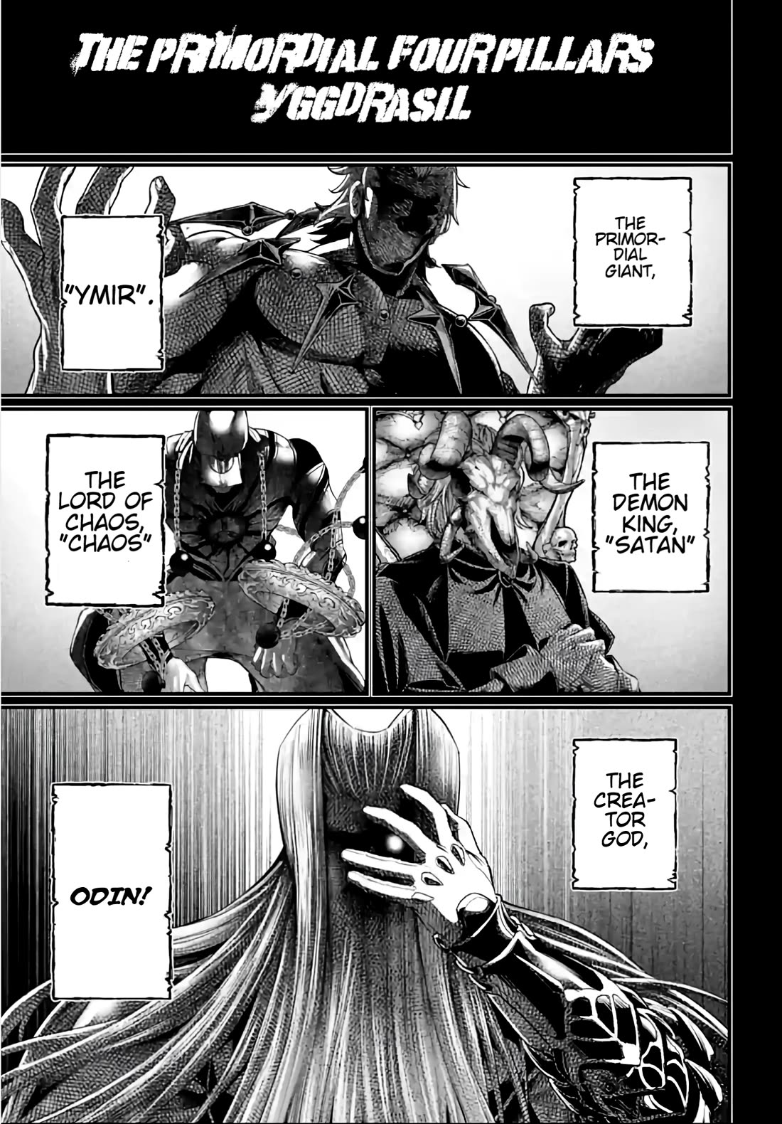 Record of Ragnarok Chapter 97 page 11 - Chapter 97: The Four Primordial Pillars, Yggdrasil