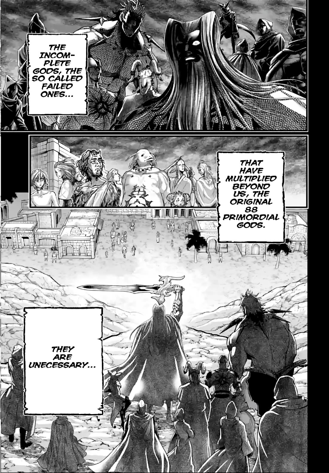 Record of Ragnarok Chapter 97 page 13 - Chapter 97: The Four Primordial Pillars, Yggdrasil