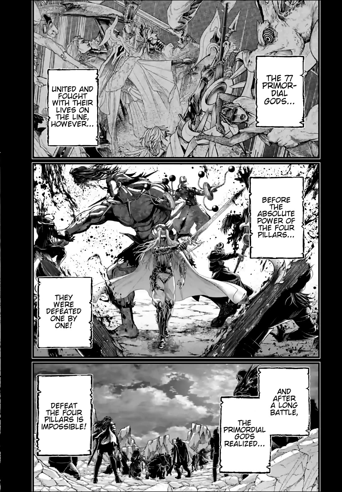 Record of Ragnarok Chapter 97 page 17 - Chapter 97: The Four Primordial Pillars, Yggdrasil