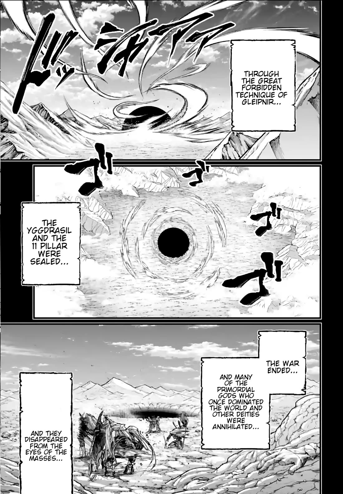Record of Ragnarok Chapter 97 page 23 - Chapter 97: The Four Primordial Pillars, Yggdrasil