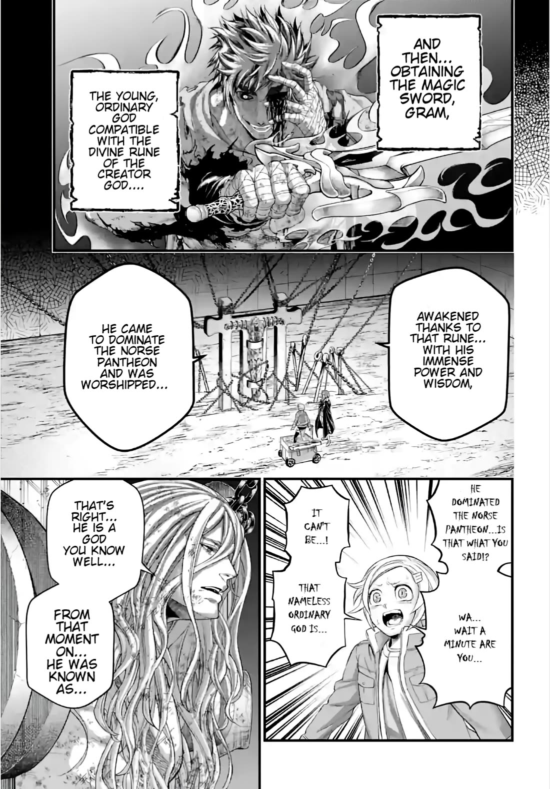 Record of Ragnarok Chapter 97 page 37 - Chapter 97: The Four Primordial Pillars, Yggdrasil