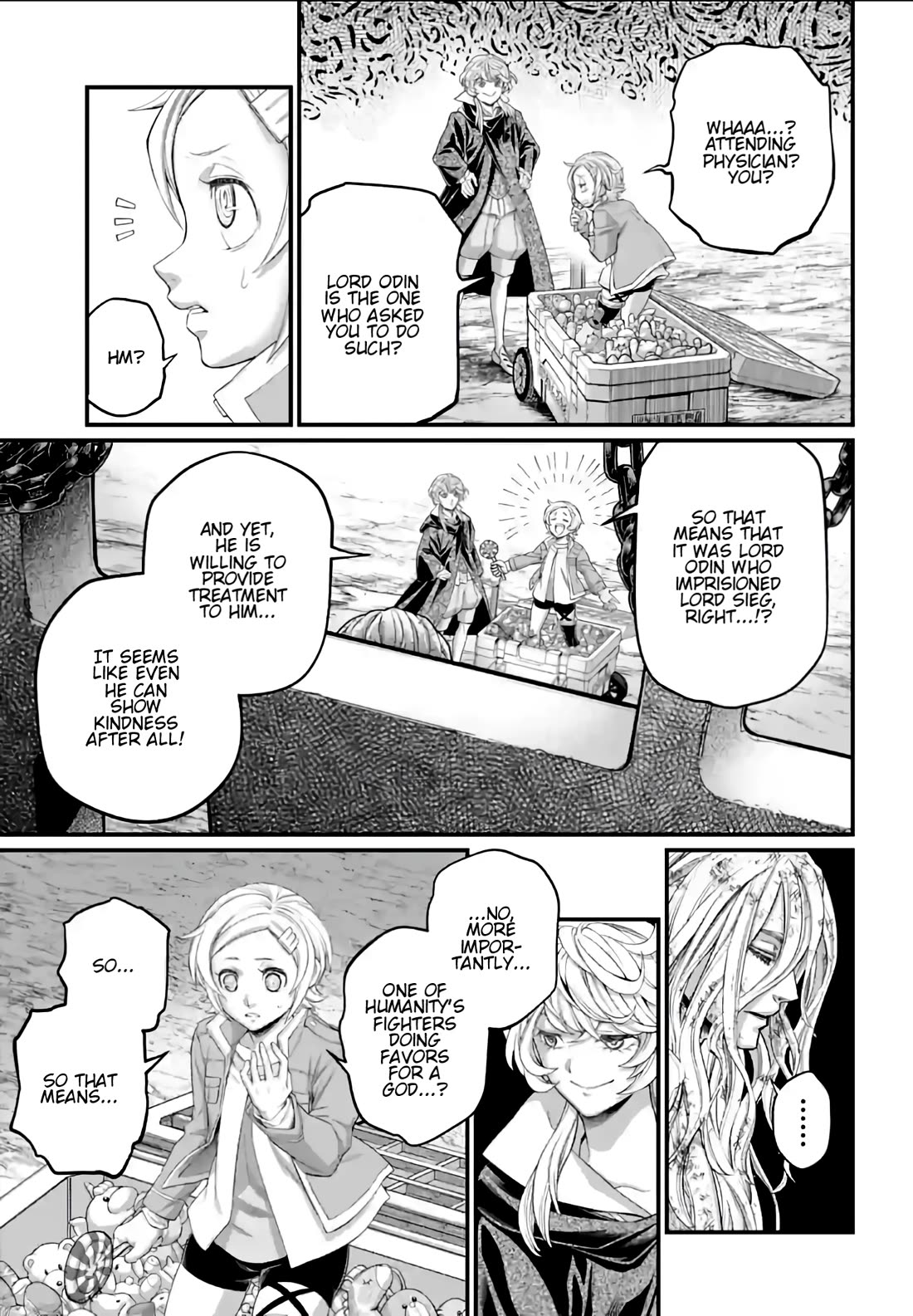 Record of Ragnarok Chapter 97 page 5 - Chapter 97: The Four Primordial Pillars, Yggdrasil