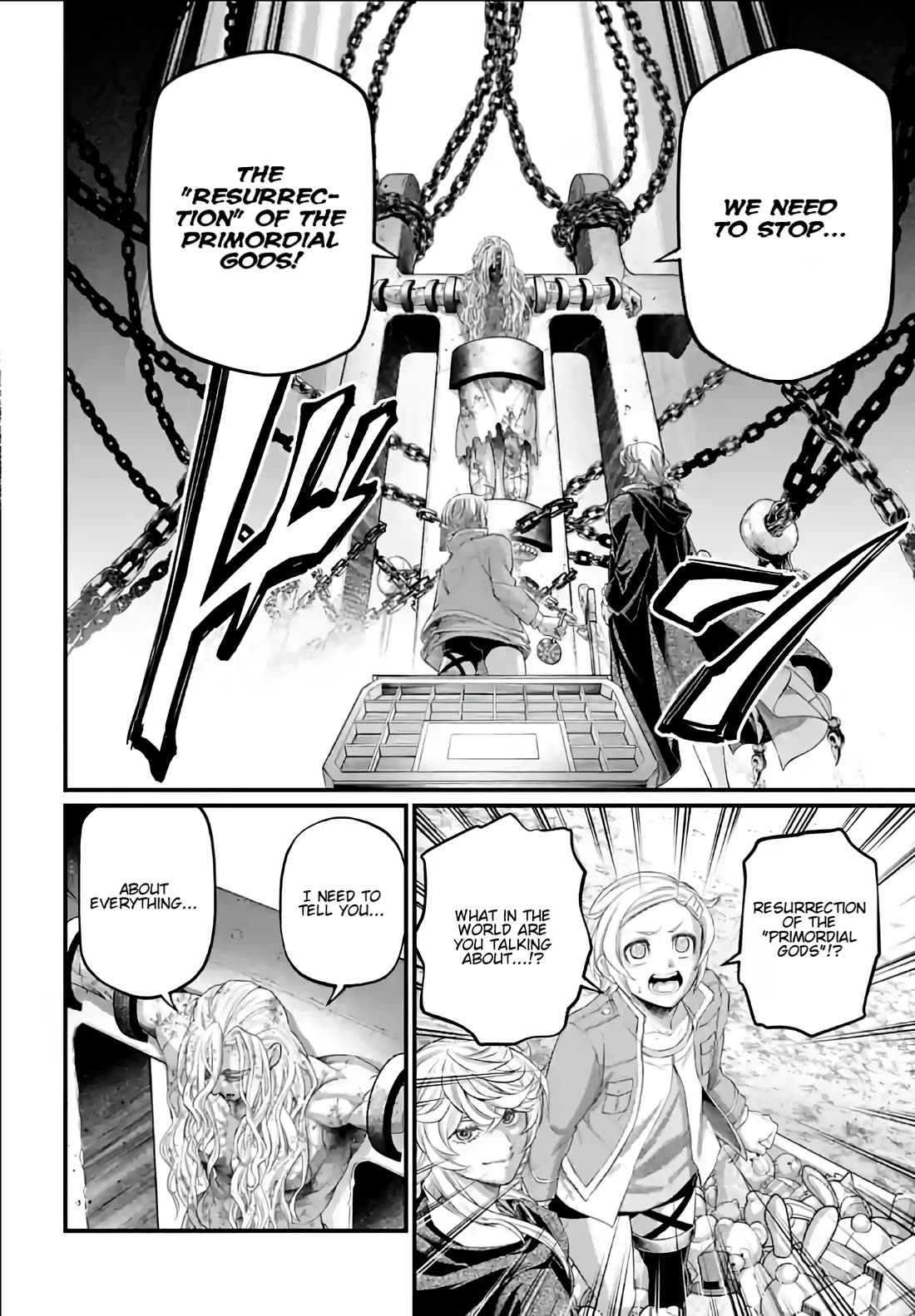 Record of Ragnarok Chapter 97 page 8 - Chapter 97: The Four Primordial Pillars, Yggdrasil
