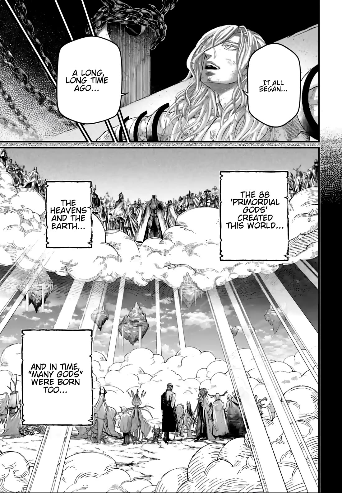 Record of Ragnarok Chapter 97 page 9 - Chapter 97: The Four Primordial Pillars, Yggdrasil
