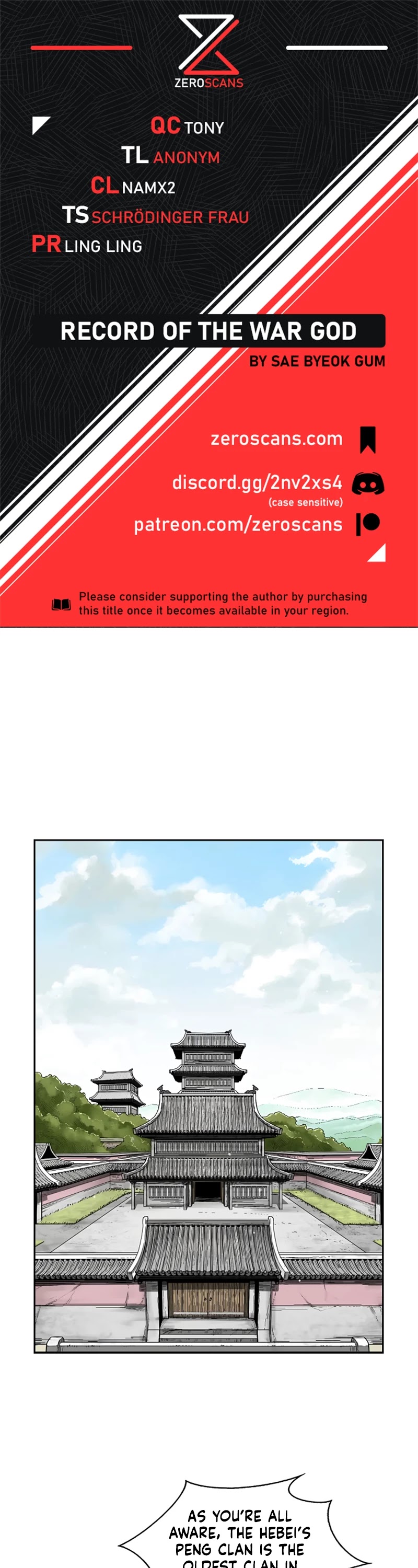 Record of the War God Chapter 31 page 1 - Chapter 31
