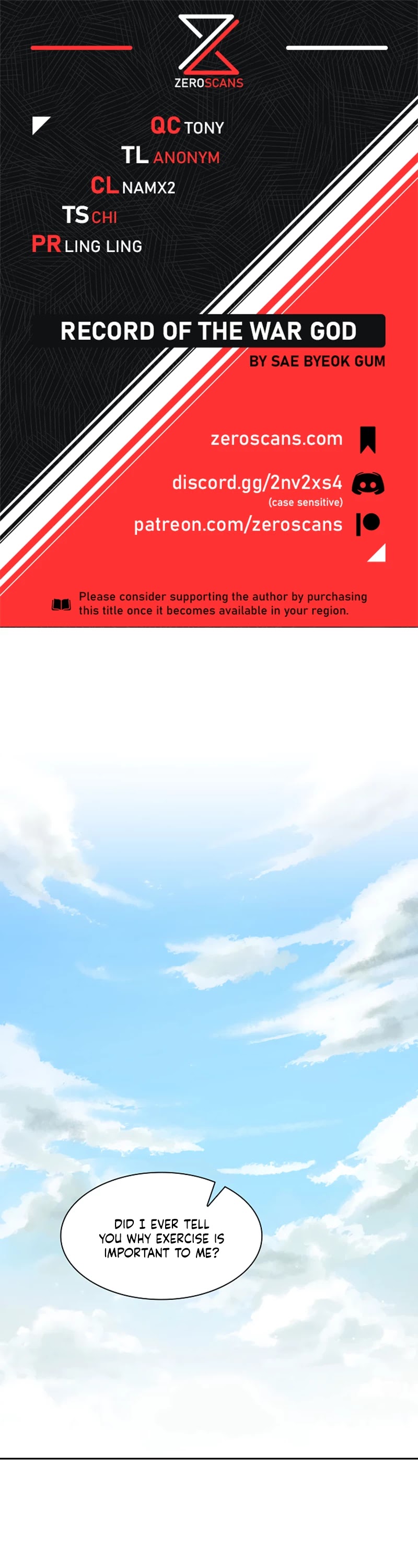 Record of the War God Chapter 34 page 1 - Chapter 34