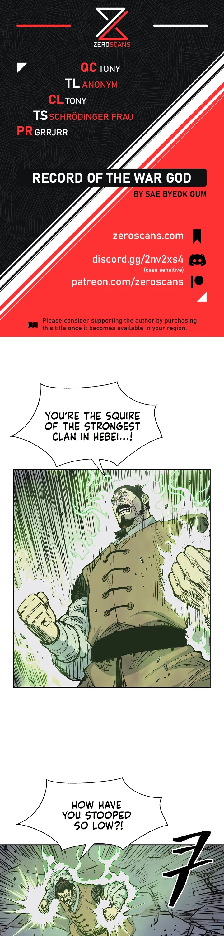 Record of the War God Chapter 62 page 1 - Chapter 62