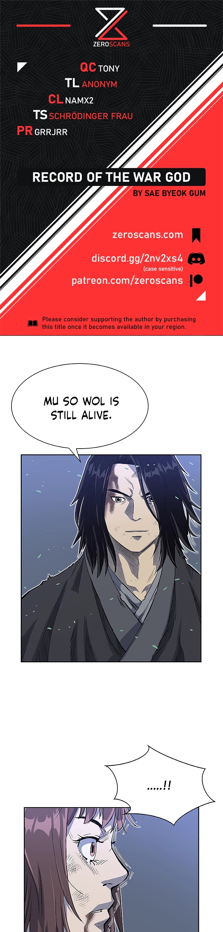 Record of the War God Chapter 68 page 1 - Chapter 68
