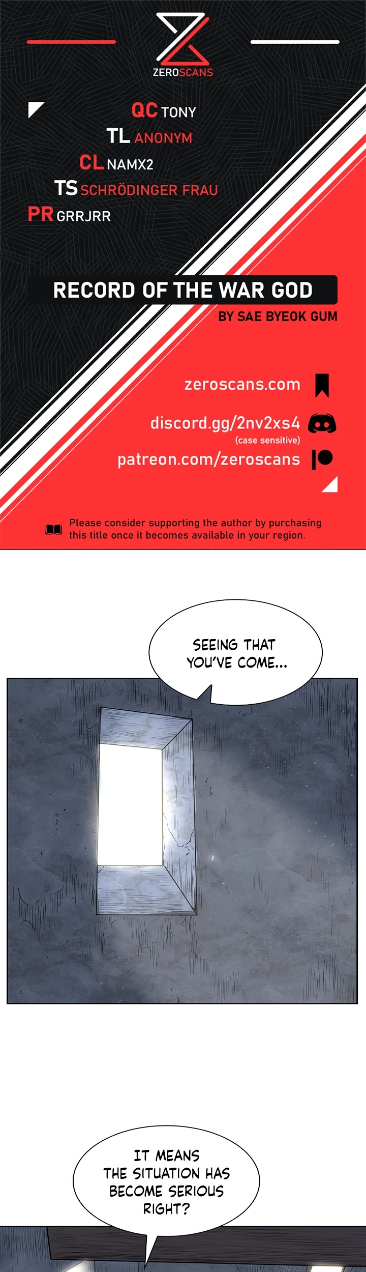 Record of the War God Chapter 70 page 1 - Chapter 70