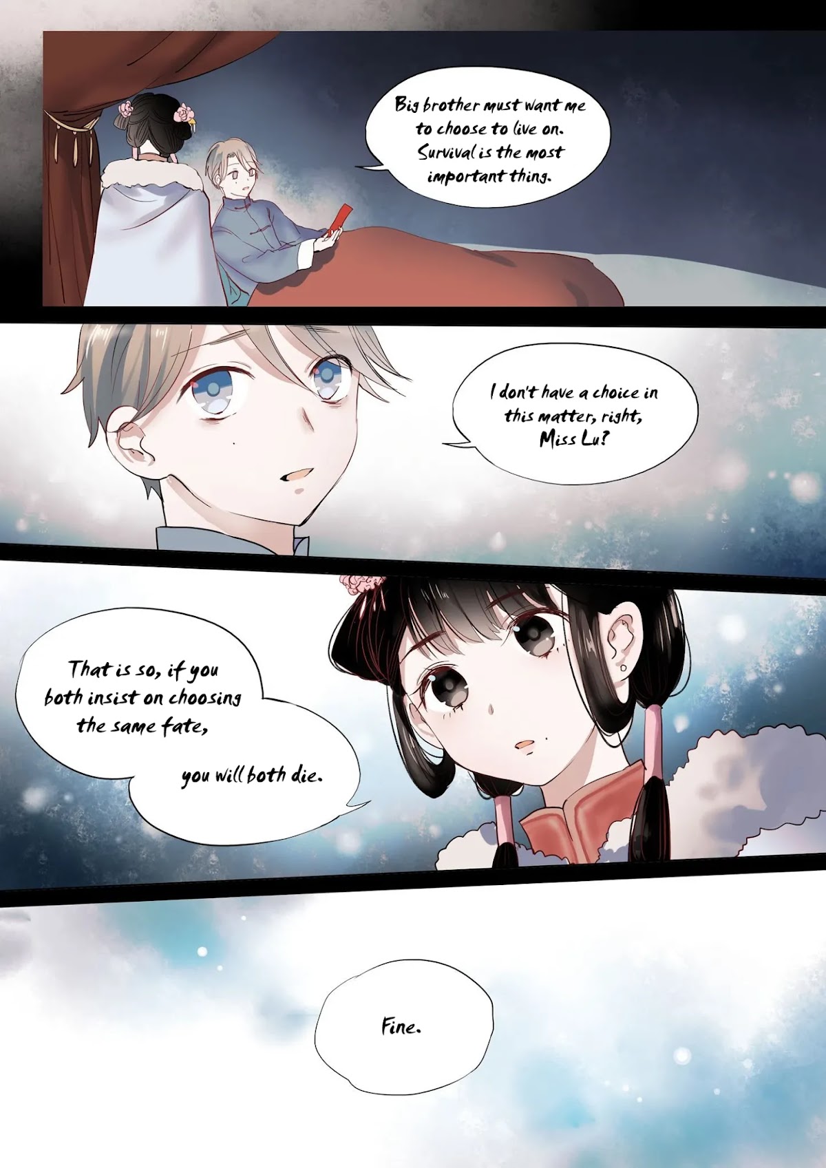 Records of the Southern Mist House Chapter 11.1 page 8 - Chapter 11.1: Survive together (Middle)