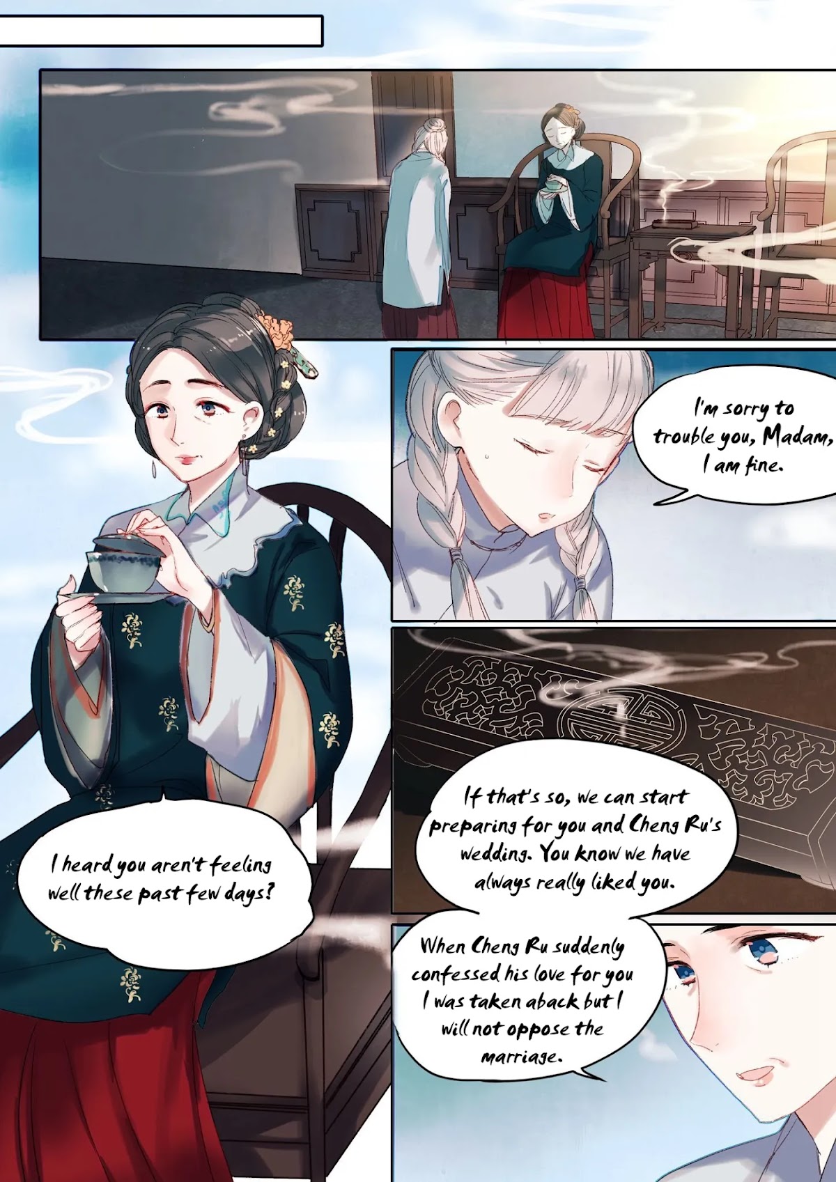 Records of the Southern Mist House Chapter 12 page 13 - Chapter 12: Written Record (Upper)