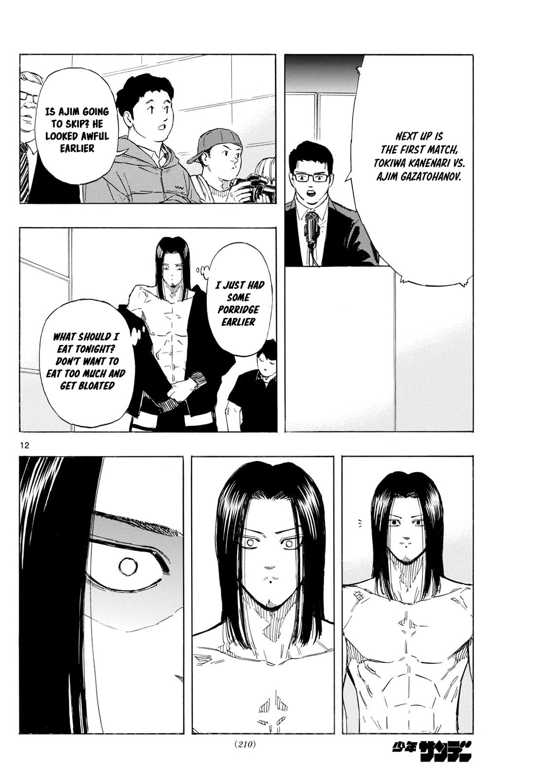 Red Blue Chapter 106 page 12 - Chapter 106: The Day Before the Fierce Fight