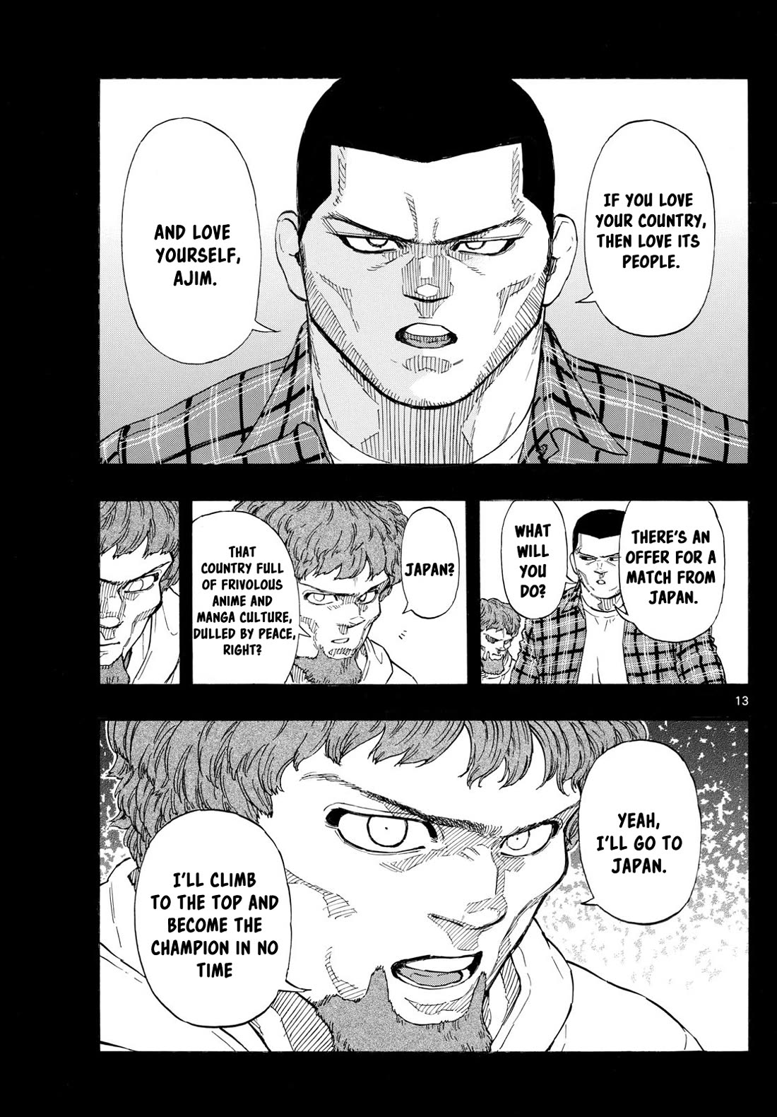 Red Blue Chapter 109 page 13 - Chapter 109: The Warrior People of the Mountains