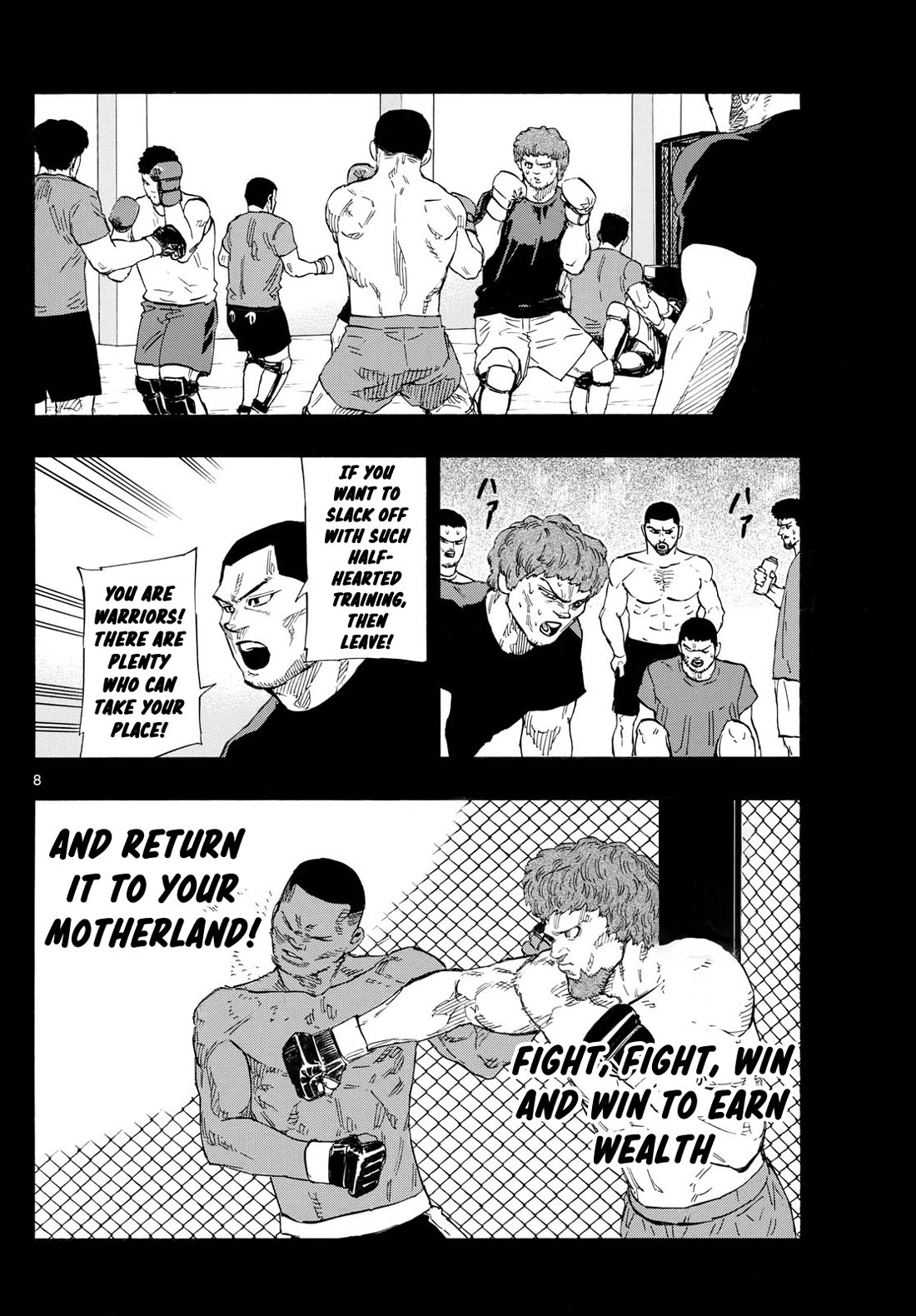 Red Blue Chapter 109 page 8 - Chapter 109: The Warrior People of the Mountains