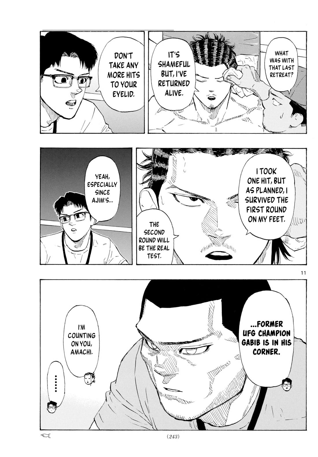 Red Blue Chapter 111 page 11 - Chapter 111: Murder Technique Vs. Martial Arts