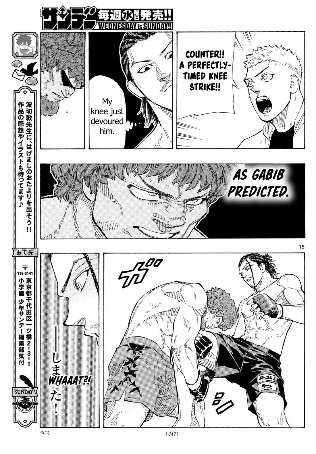 Red Blue Chapter 111 page 15 - Chapter 111: Murder Technique Vs. Martial Arts