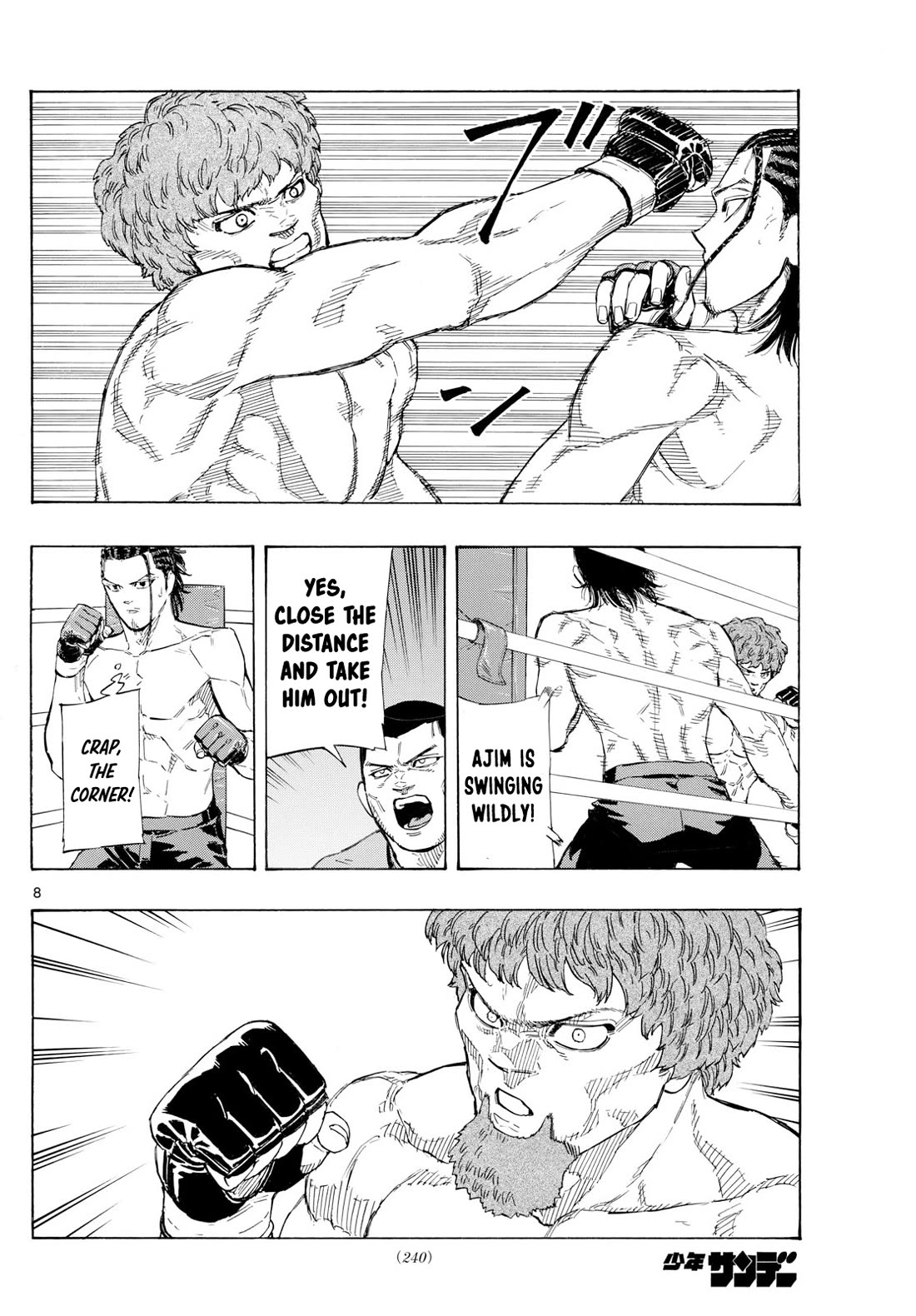 Red Blue Chapter 111 page 8 - Chapter 111: Murder Technique Vs. Martial Arts