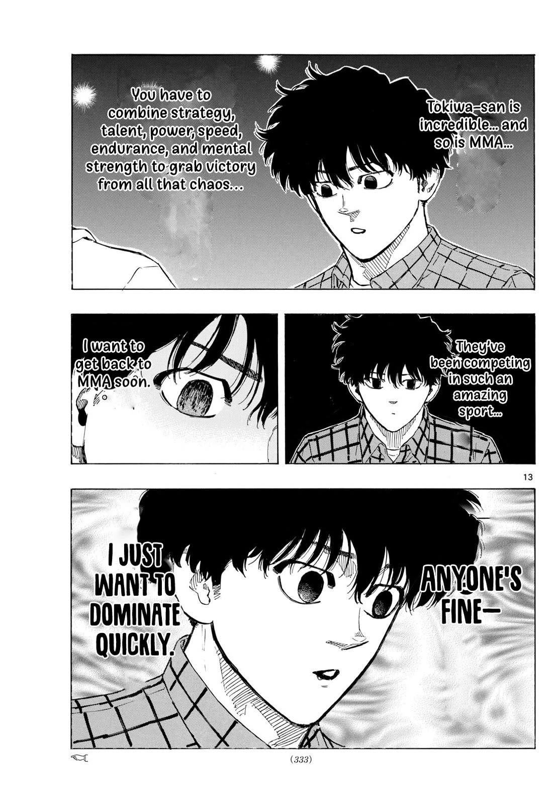 Red Blue Chapter 115 page 13 - Chapter 115: The Back of the Representative