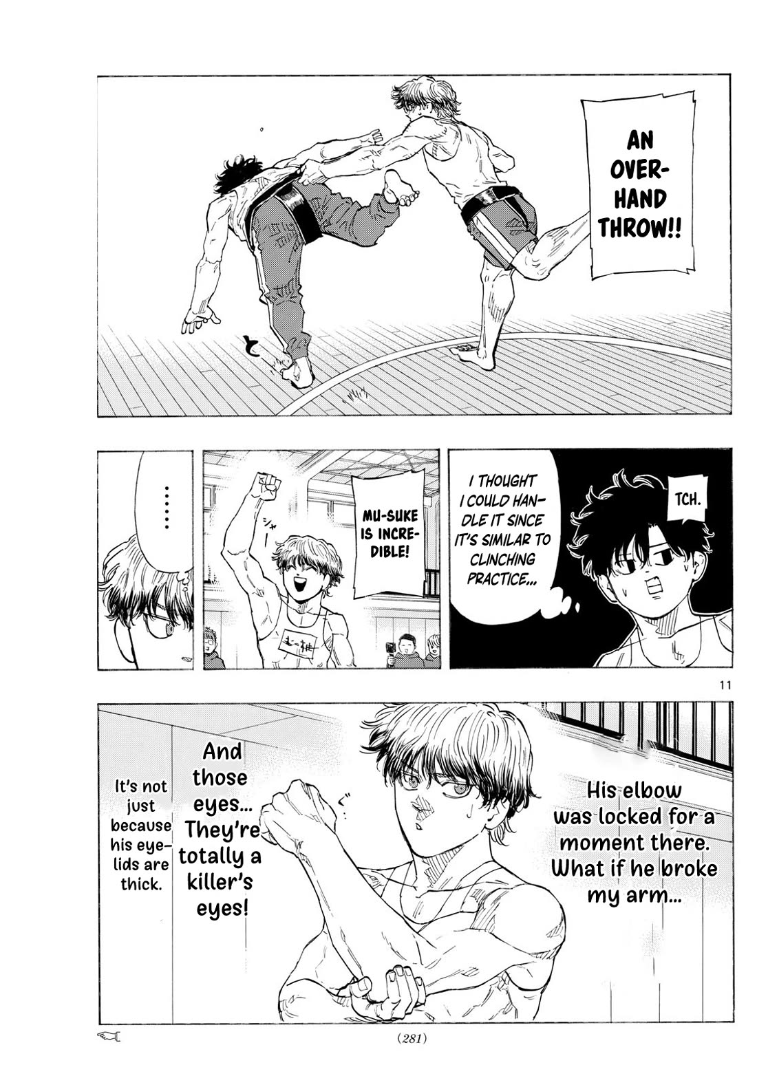 Red Blue Chapter 121 page 12 - Chapter 121: The Man with the same Aura