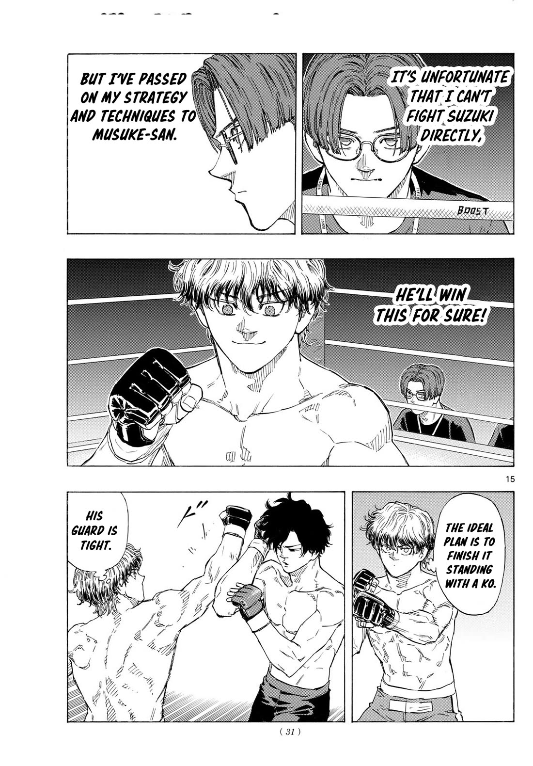 Red Blue Chapter 124 page 15 - Chapter 124: Full Adrenaline