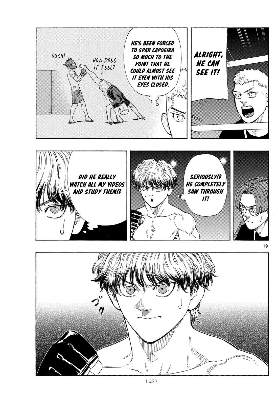 Red Blue Chapter 124 page 19 - Chapter 124: Full Adrenaline