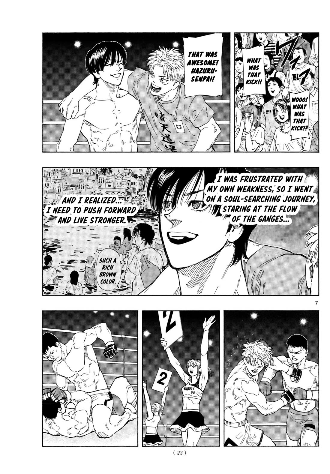 Red Blue Chapter 124 page 7 - Chapter 124: Full Adrenaline