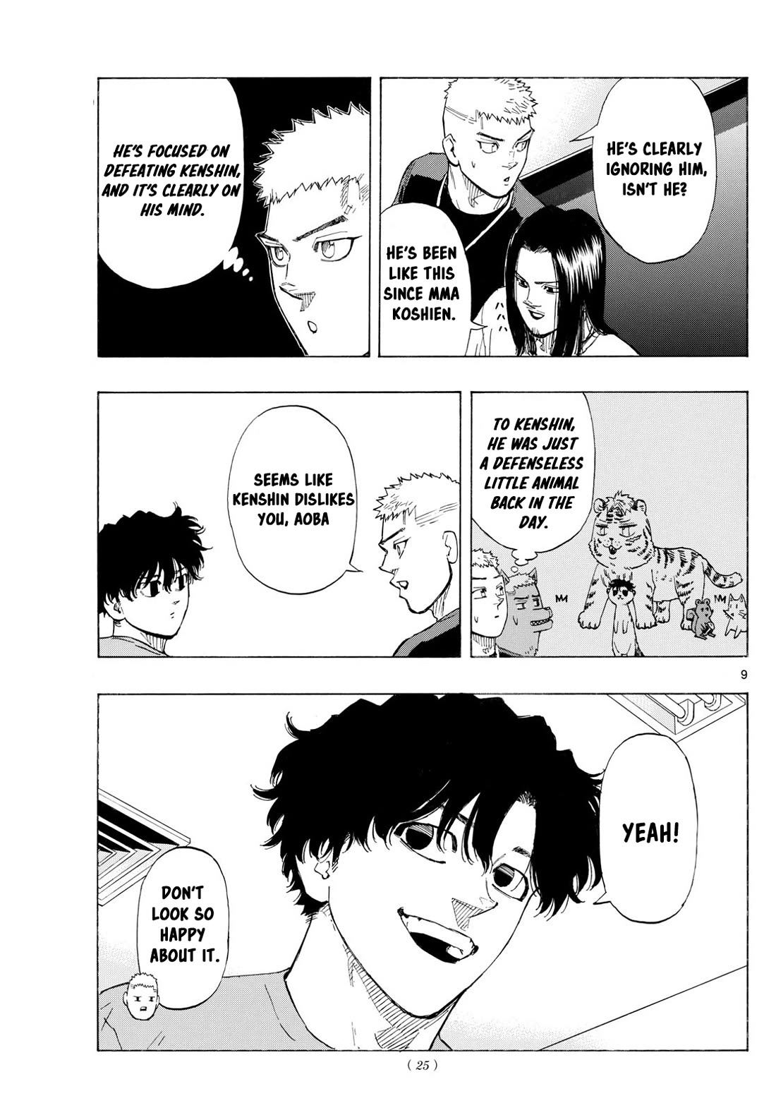 Red Blue Chapter 124 page 9 - Chapter 124: Full Adrenaline