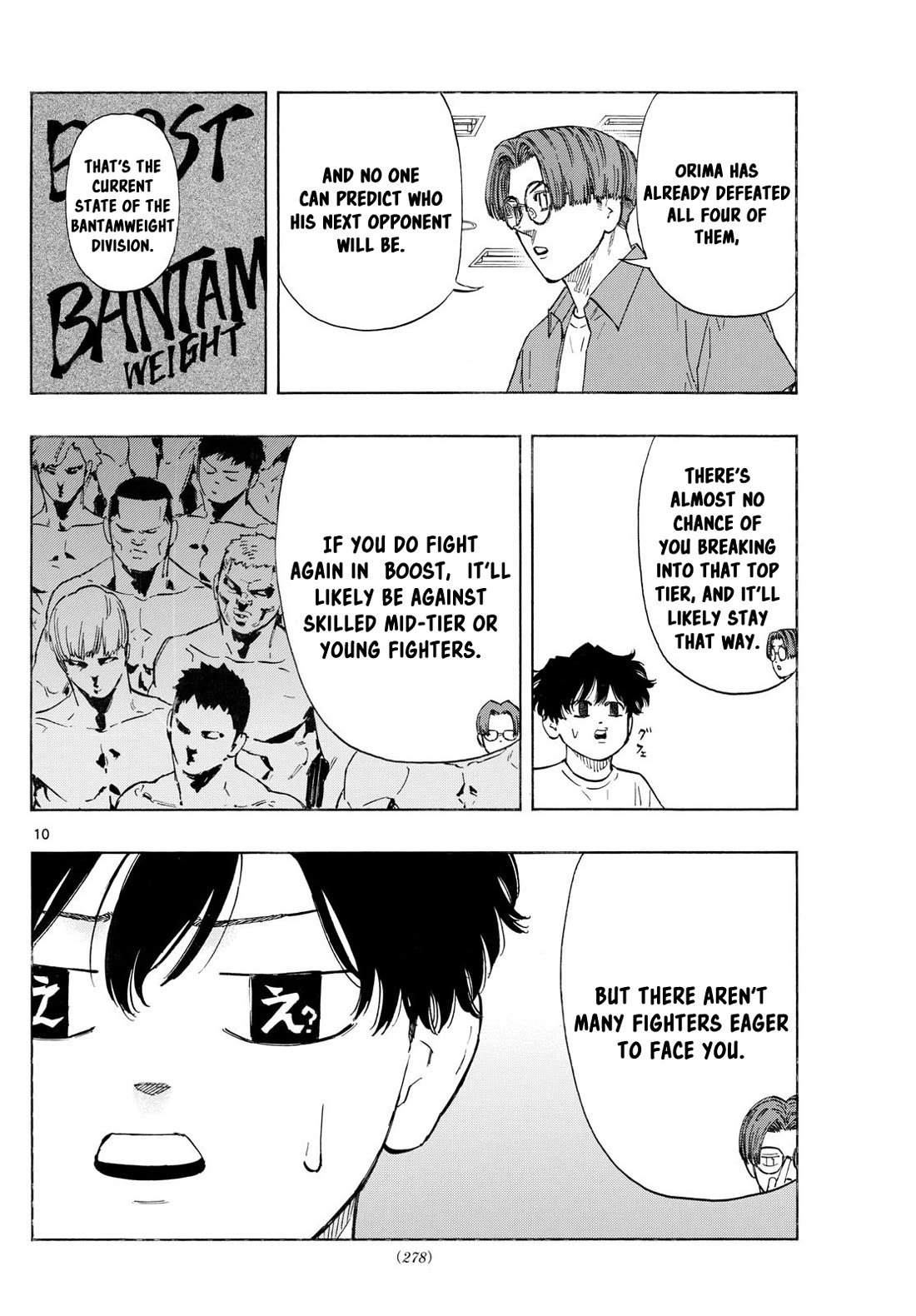 Red Blue Chapter 135 page 10 - Chapter 135: BantamClass Weight