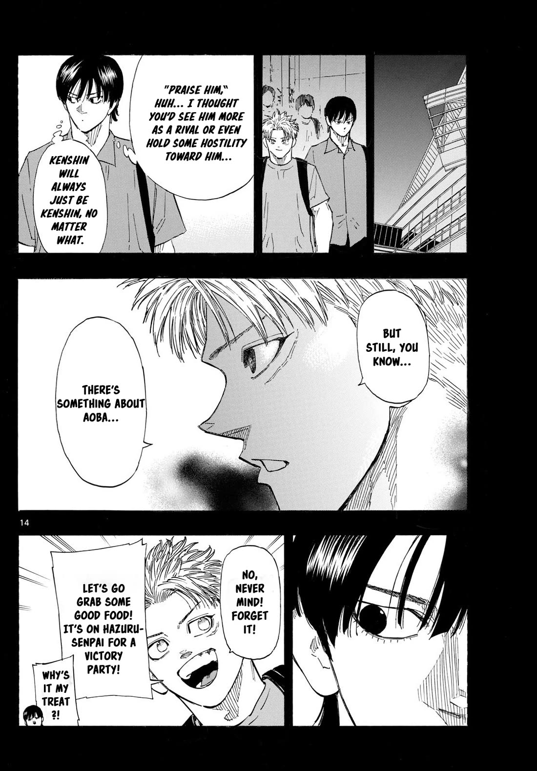 Red Blue Chapter 135 page 14 - Chapter 135: BantamClass Weight