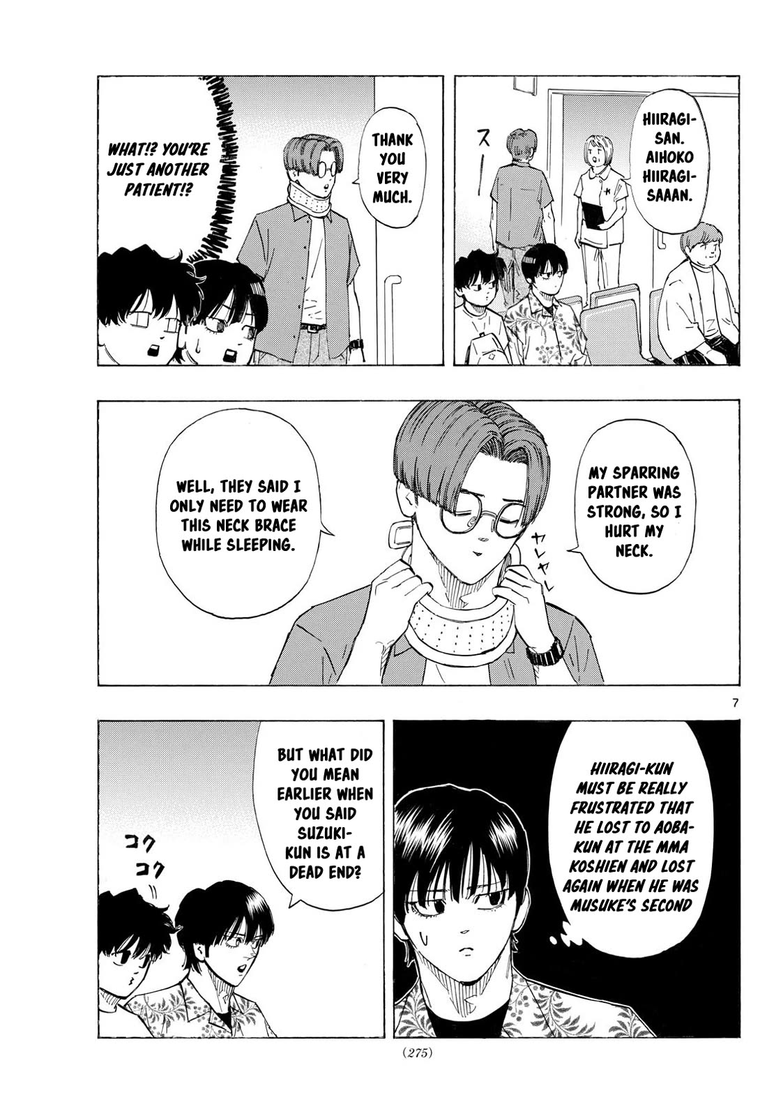 Red Blue Chapter 135 page 7 - Chapter 135: BantamClass Weight