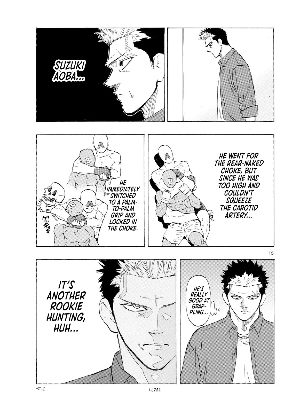 Red Blue Chapter 142 page 16 - Chapter 142: Determined Grappler