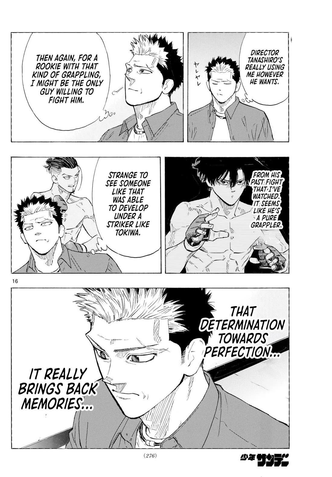 Red Blue Chapter 142 page 17 - Chapter 142: Determined Grappler