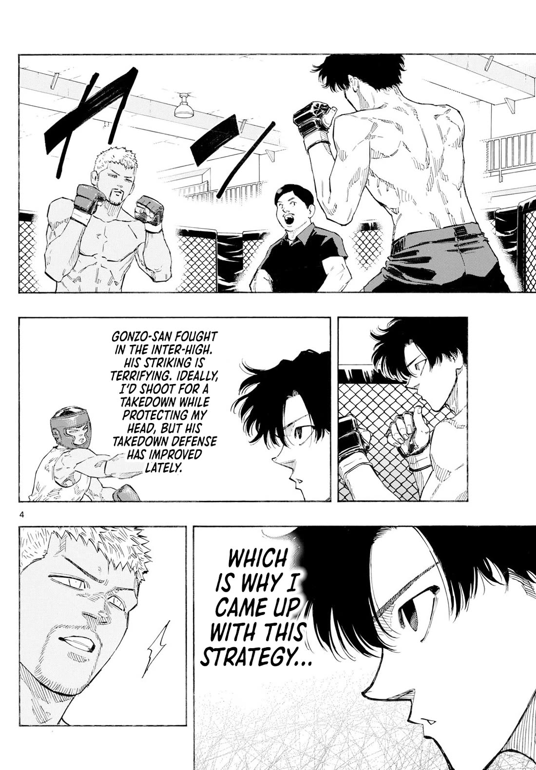 Red Blue Chapter 142 page 5 - Chapter 142: Determined Grappler