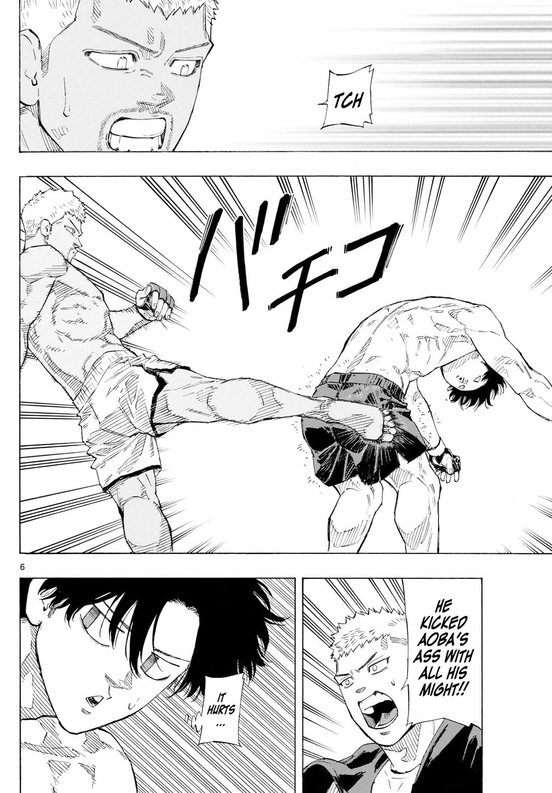 Red Blue Chapter 142 page 7 - Chapter 142: Determined Grappler