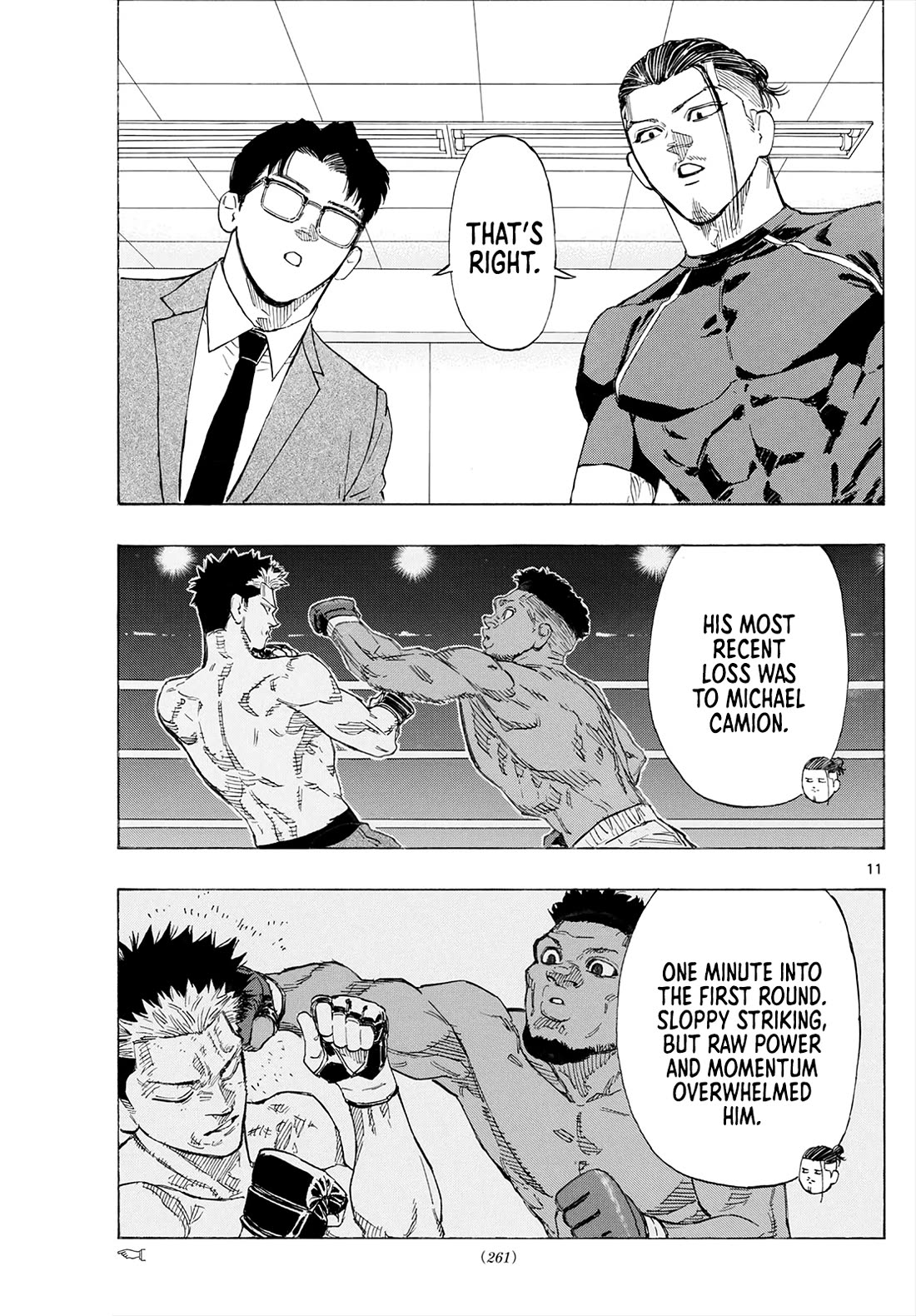 Red Blue Chapter 143 page 12 - Chapter 143: The Grappler's Pride