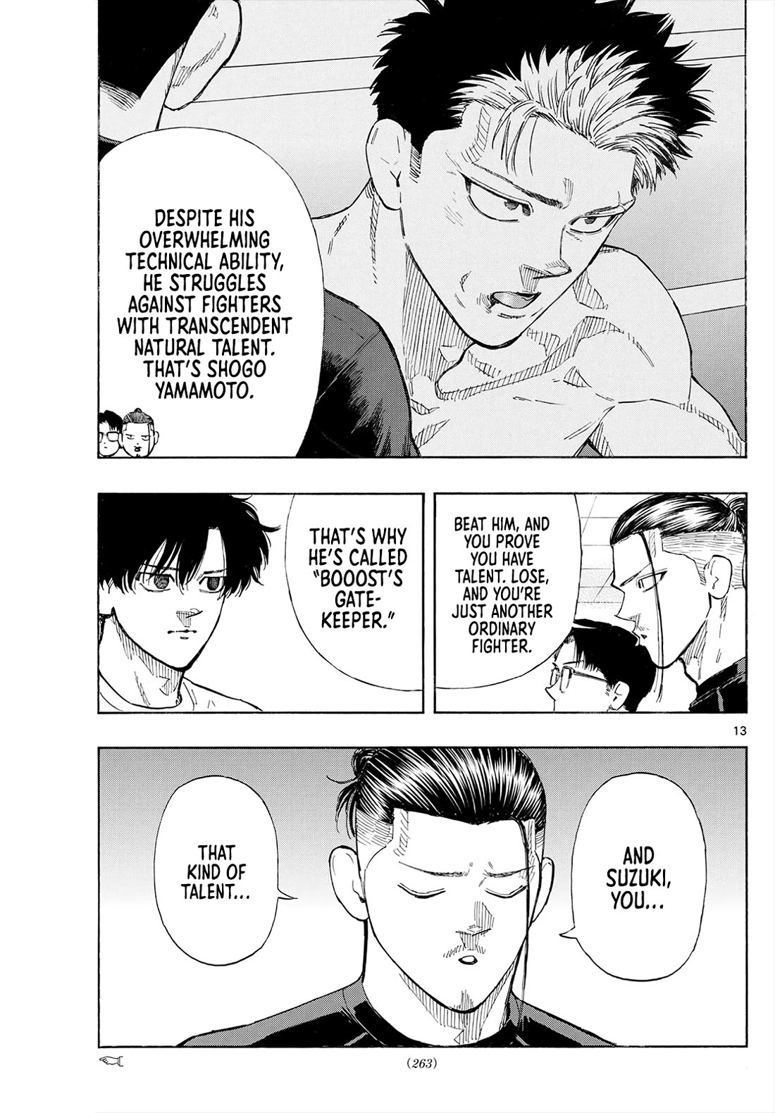 Red Blue Chapter 143 page 14 - Chapter 143: The Grappler's Pride