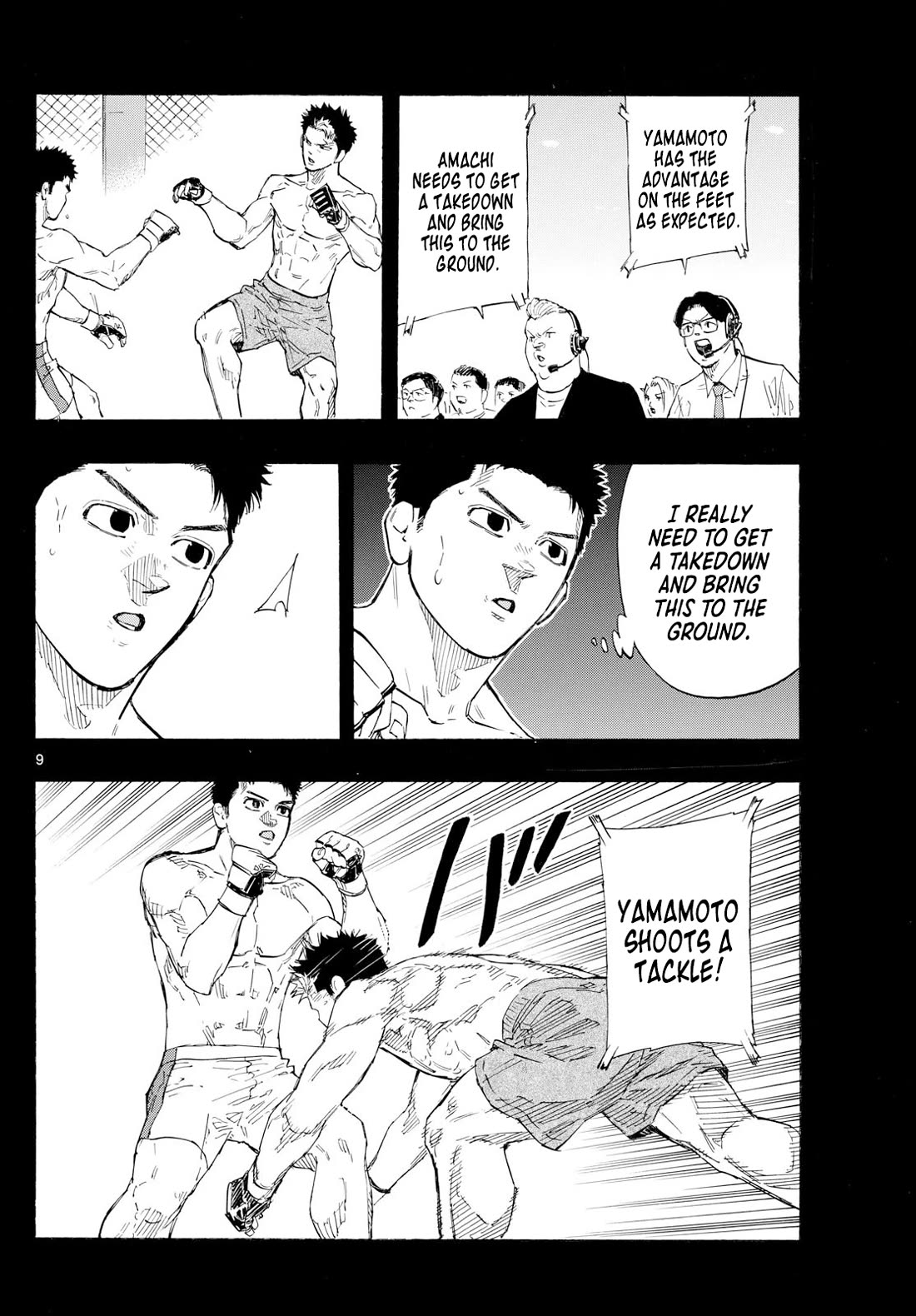 Red Blue Chapter 144 page 10 - Chapter 144: Amachi vs. Yamamoto