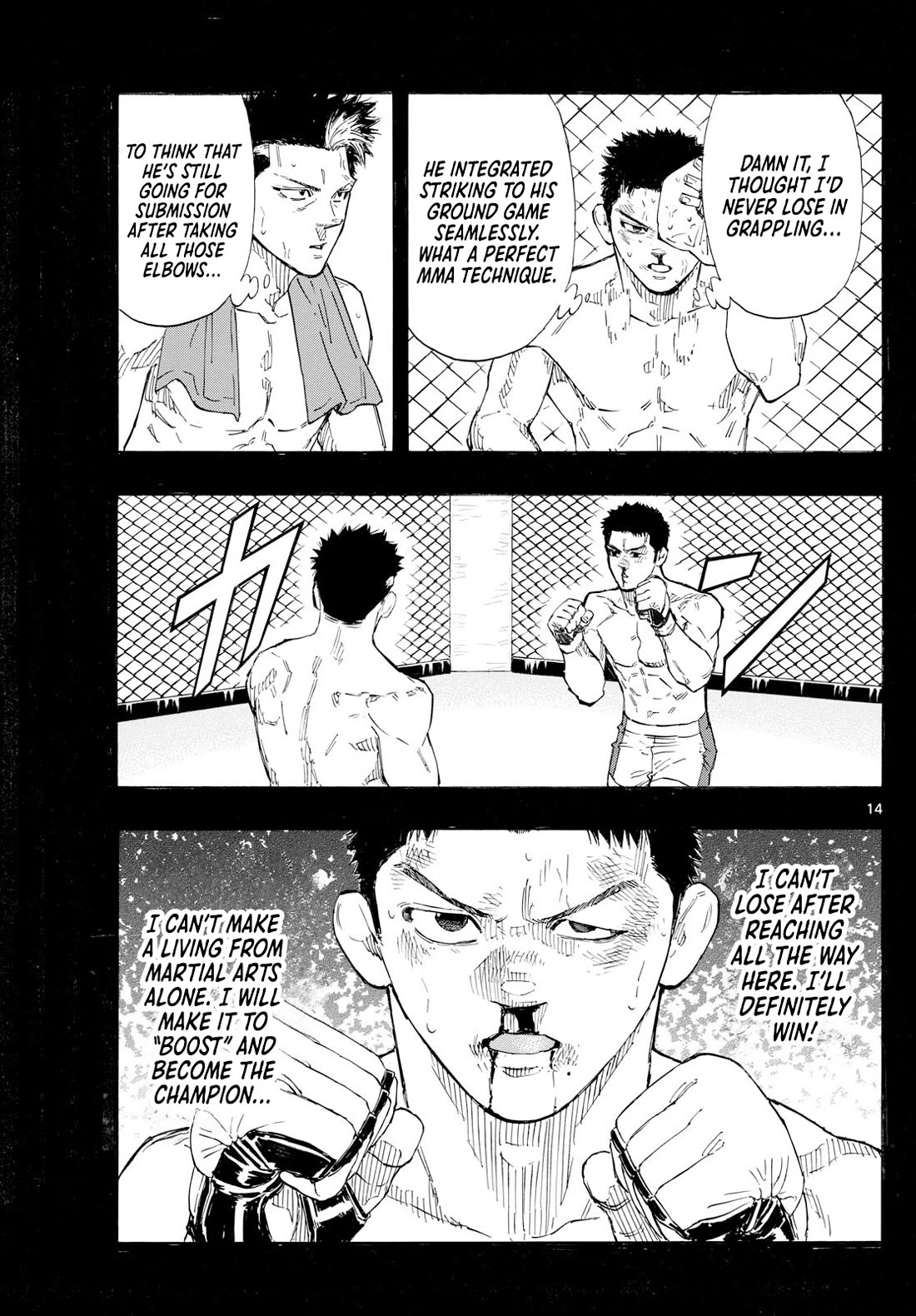 Red Blue Chapter 144 page 15 - Chapter 144: Amachi vs. Yamamoto