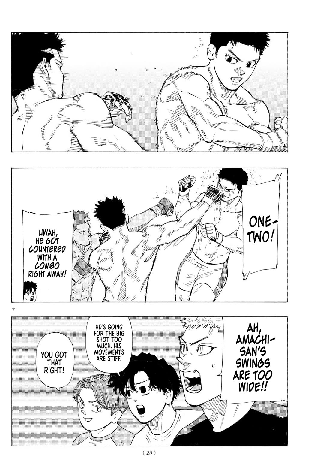 Red Blue Chapter 144 page 8 - Chapter 144: Amachi vs. Yamamoto