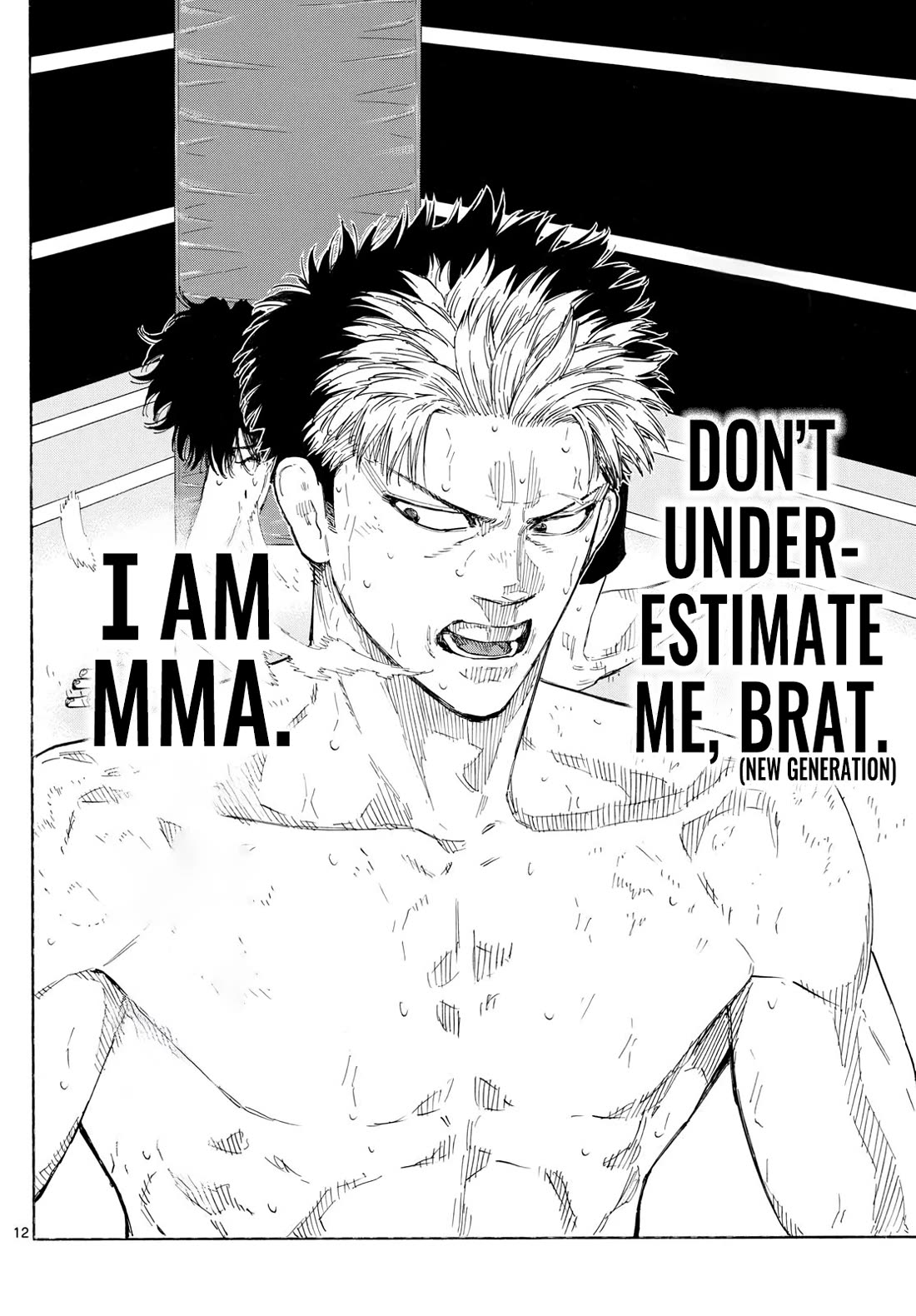 Red Blue Chapter 153 page 12 - Chapter 153: Mister MMA