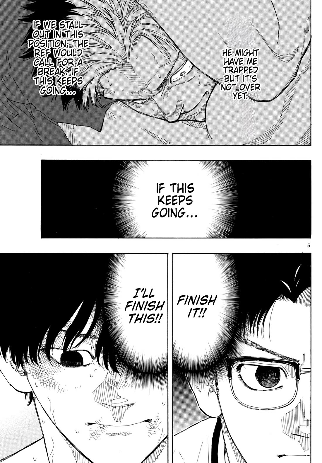 Red Blue Chapter 156 page 4 - Chapter 156: If I have Seen Further...