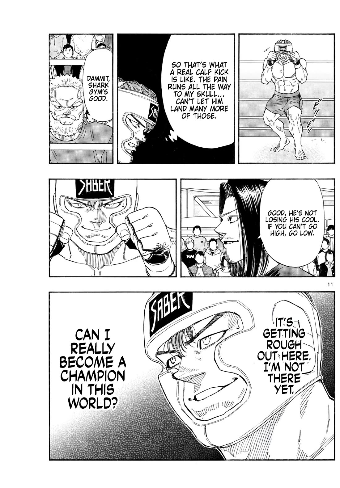 Red Blue Chapter 165 page 11 - Chapter 165: The Strongest Man in Practice
