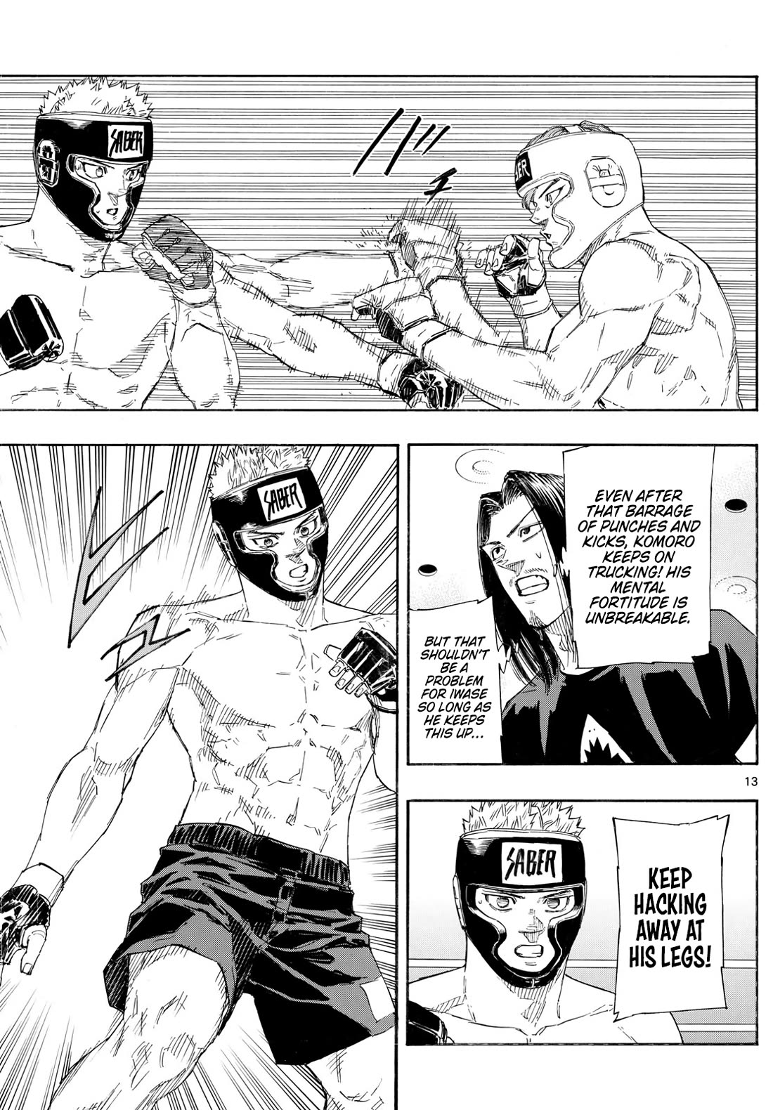 Red Blue Chapter 165 page 13 - Chapter 165: The Strongest Man in Practice