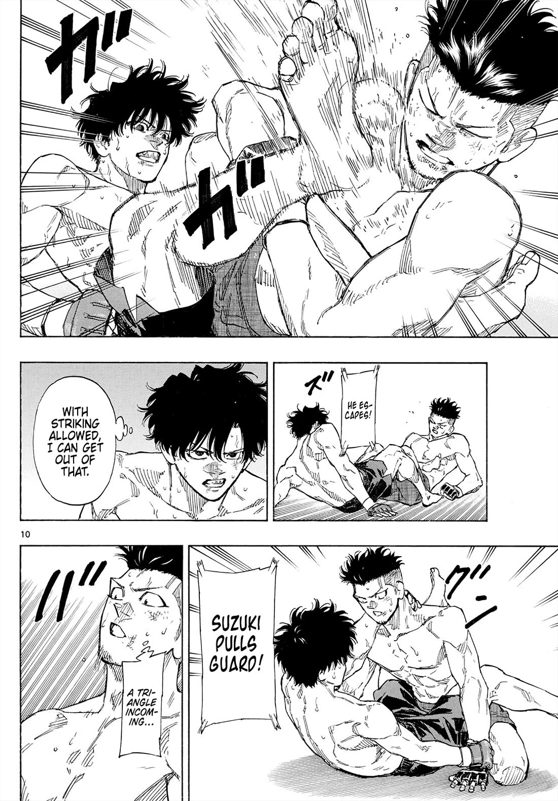 Red Blue Chapter 182 page 10 - Chapter 182: MMA vs Jujutsu