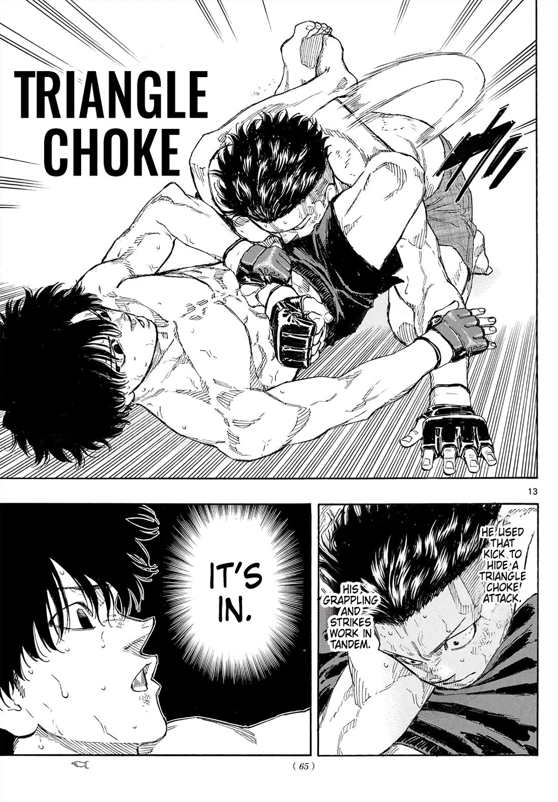 Red Blue Chapter 182 page 13 - Chapter 182: MMA vs Jujutsu