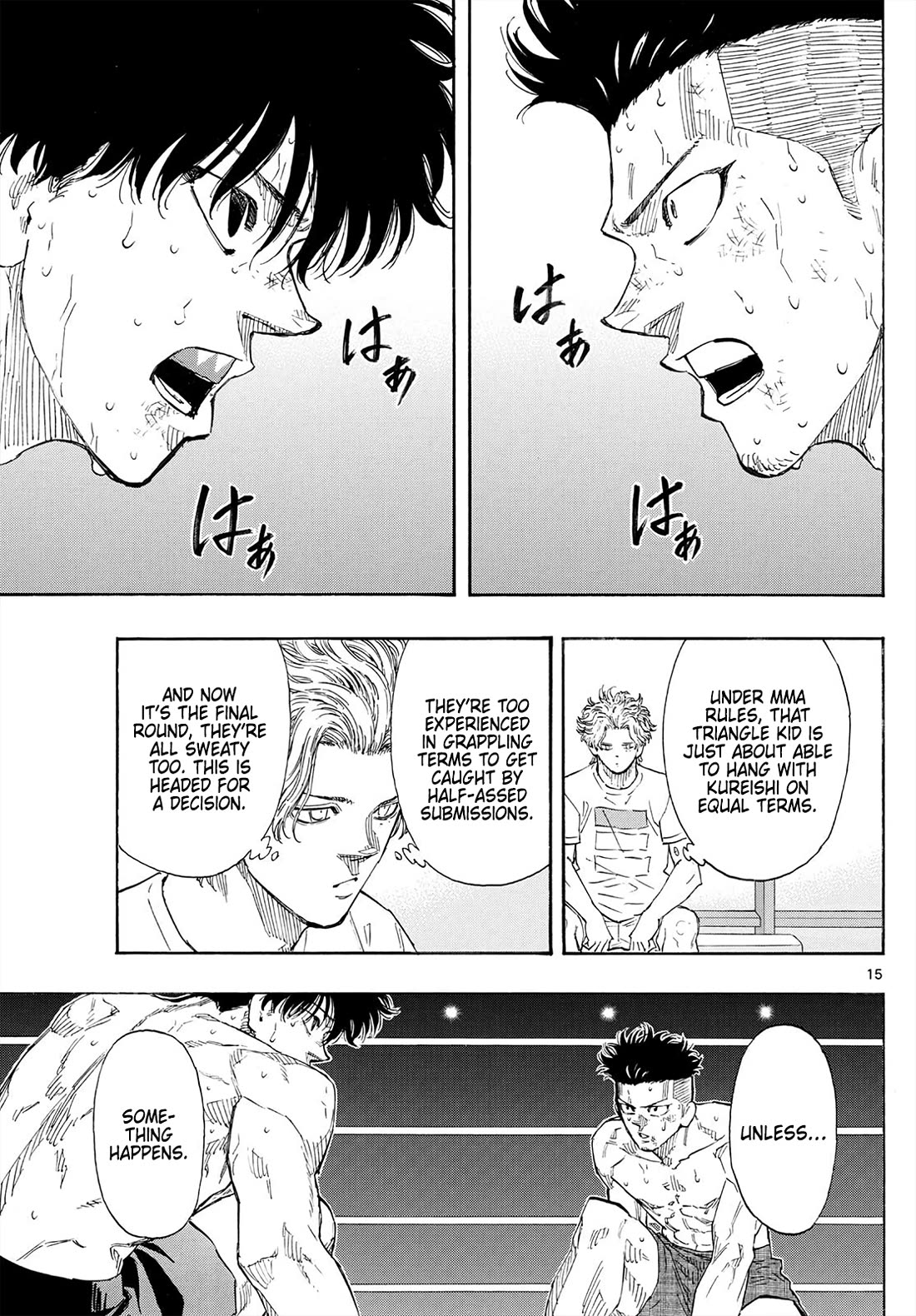 Red Blue Chapter 182 page 15 - Chapter 182: MMA vs Jujutsu