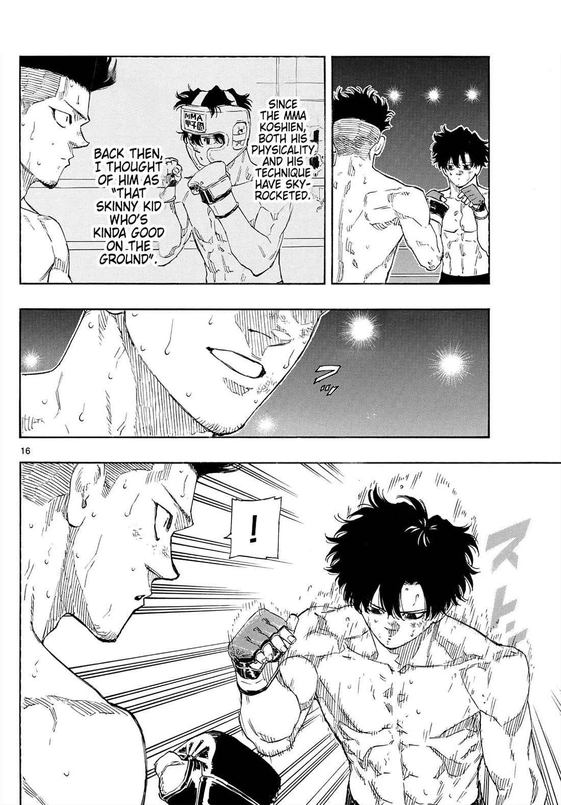 Red Blue Chapter 182 page 16 - Chapter 182: MMA vs Jujutsu