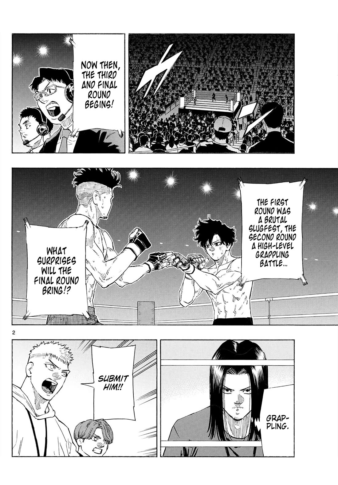 Red Blue Chapter 182 page 2 - Chapter 182: MMA vs Jujutsu