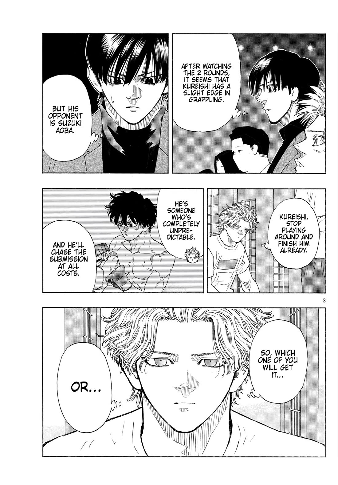 Red Blue Chapter 182 page 3 - Chapter 182: MMA vs Jujutsu