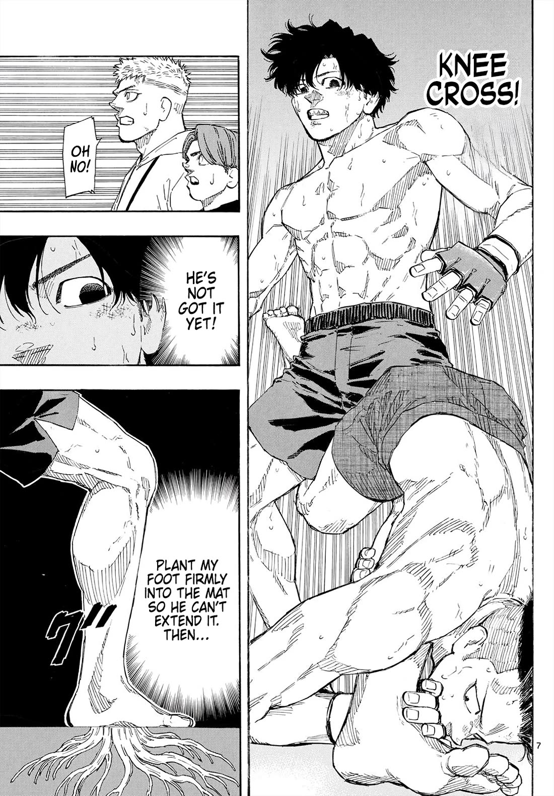 Red Blue Chapter 182 page 7 - Chapter 182: MMA vs Jujutsu
